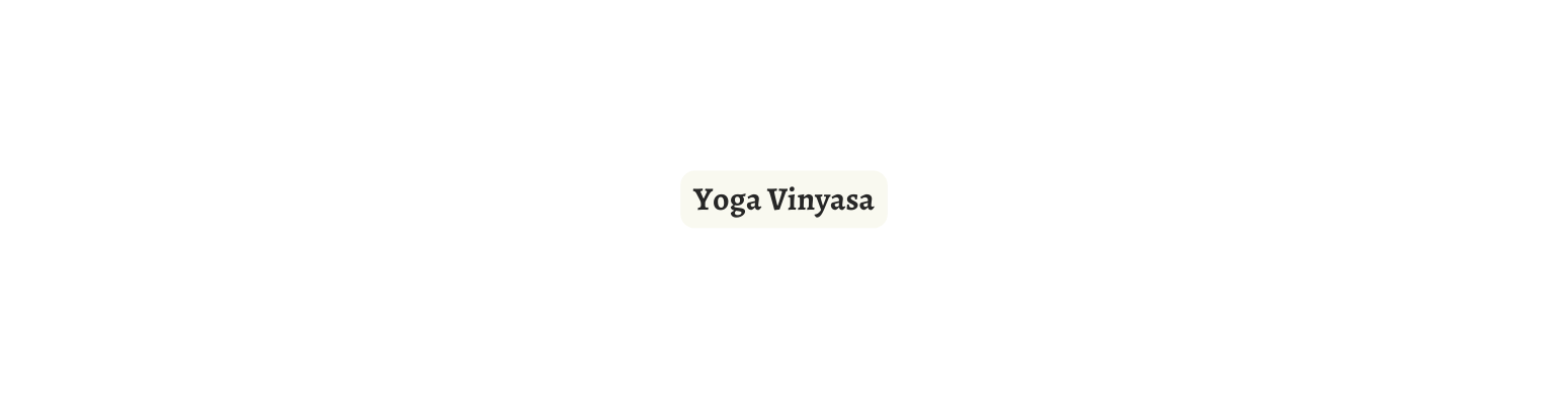 Yoga Vinyasa